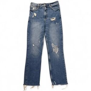 We The Free Distressed High-Rise Jeans